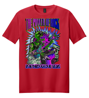 Power of Rock (Pink to Purple) Mens/Unisex