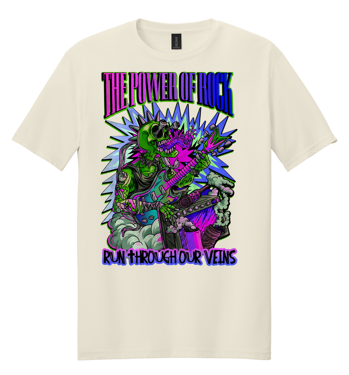 Power of Rock (Pink to Purple) Mens/Unisex