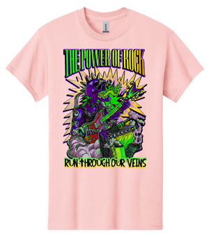 Power of Rock (Green to Yellow) Mens/Unisex