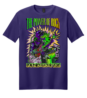 Power of Rock (Green to Yellow) Mens/Unisex