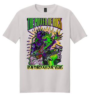 Power of Rock (Green to Yellow) Mens/Unisex