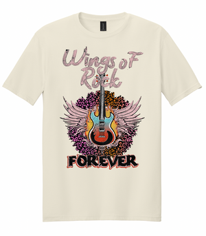 Wings Of Rock Mens/Unisex