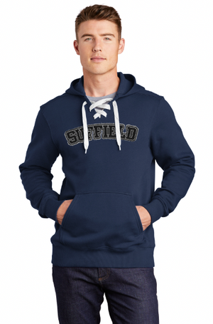 Suffield Embroidered/Look Lace Hoodie