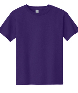Gildan Youth S/S Shirts Purple