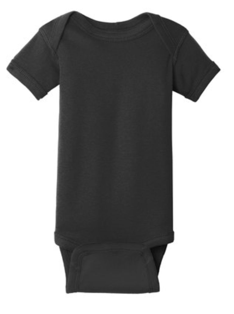Colored-Short Sleeve Onesie