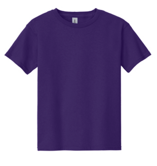 Gildan-Toddler T Shirt-Purple