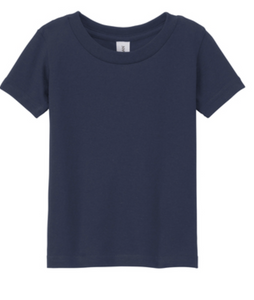 Gildan-Toddler T Shirt-Navy