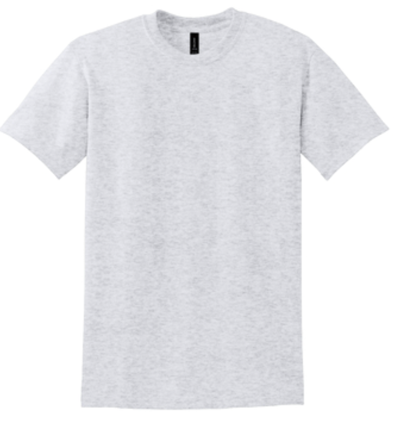 Gildan Ash Grey Mens/Unisex S/S Shirts