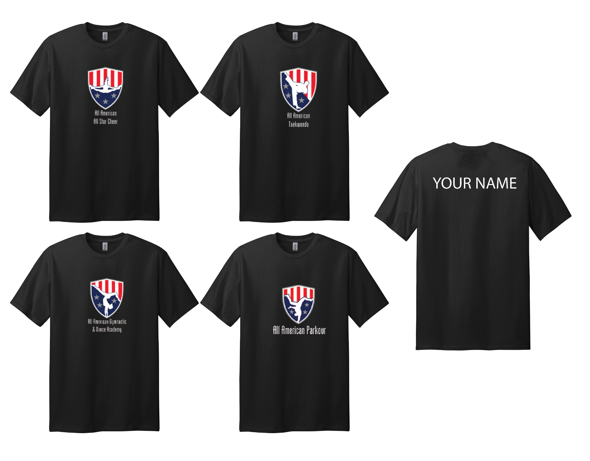 All American T-shirts