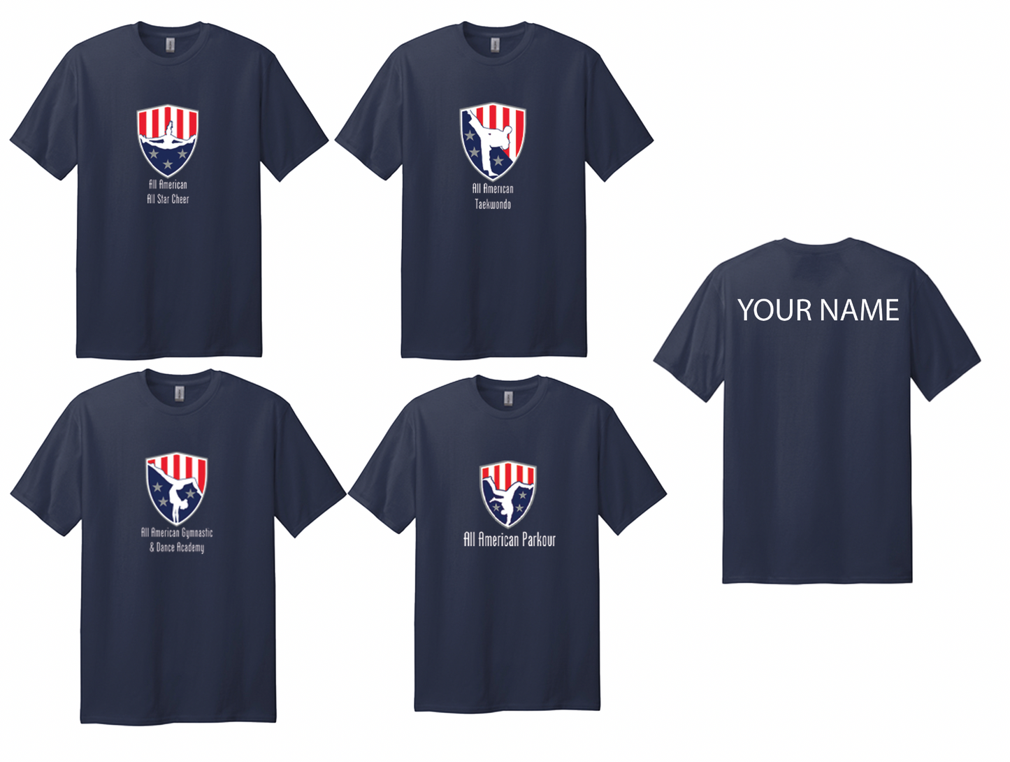 All American T-shirts
