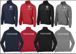 All American Quarter Zip Sweater