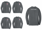 All American Gymnastics and Dance Academy Long Sleeve Shirts small logo