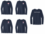 All American Gymnastics and Dance Academy Long Sleeve Shirts small logo