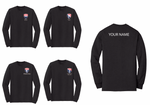 All American Gymnastics and Dance Academy Long Sleeve Shirts small logo
