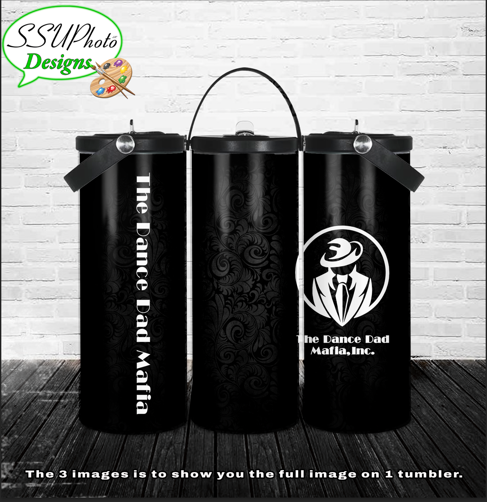 Handle Style Tumbler (The Dance Dad Mafia) (Copy)