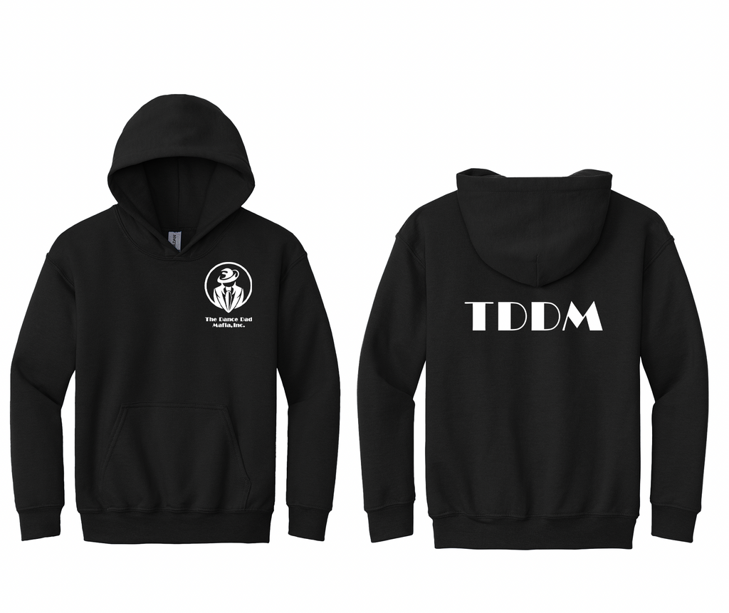 Gildan® - Youth Heavy Blend™ Hooded Sweatshirt 18500B (The Dance Dad Mafia)