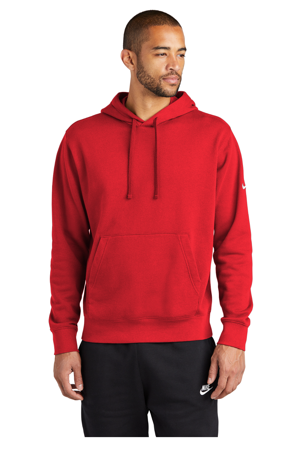 Nike Club Fleece Sleeve Swoosh Pullover Hoodie