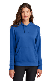 Nike Women's Club Fleece Sleeve Swoosh Pullover Hoodie