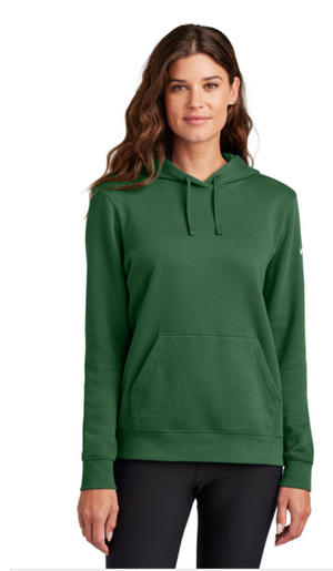 Nike Women's Club Fleece Sleeve Swoosh Pullover Hoodie