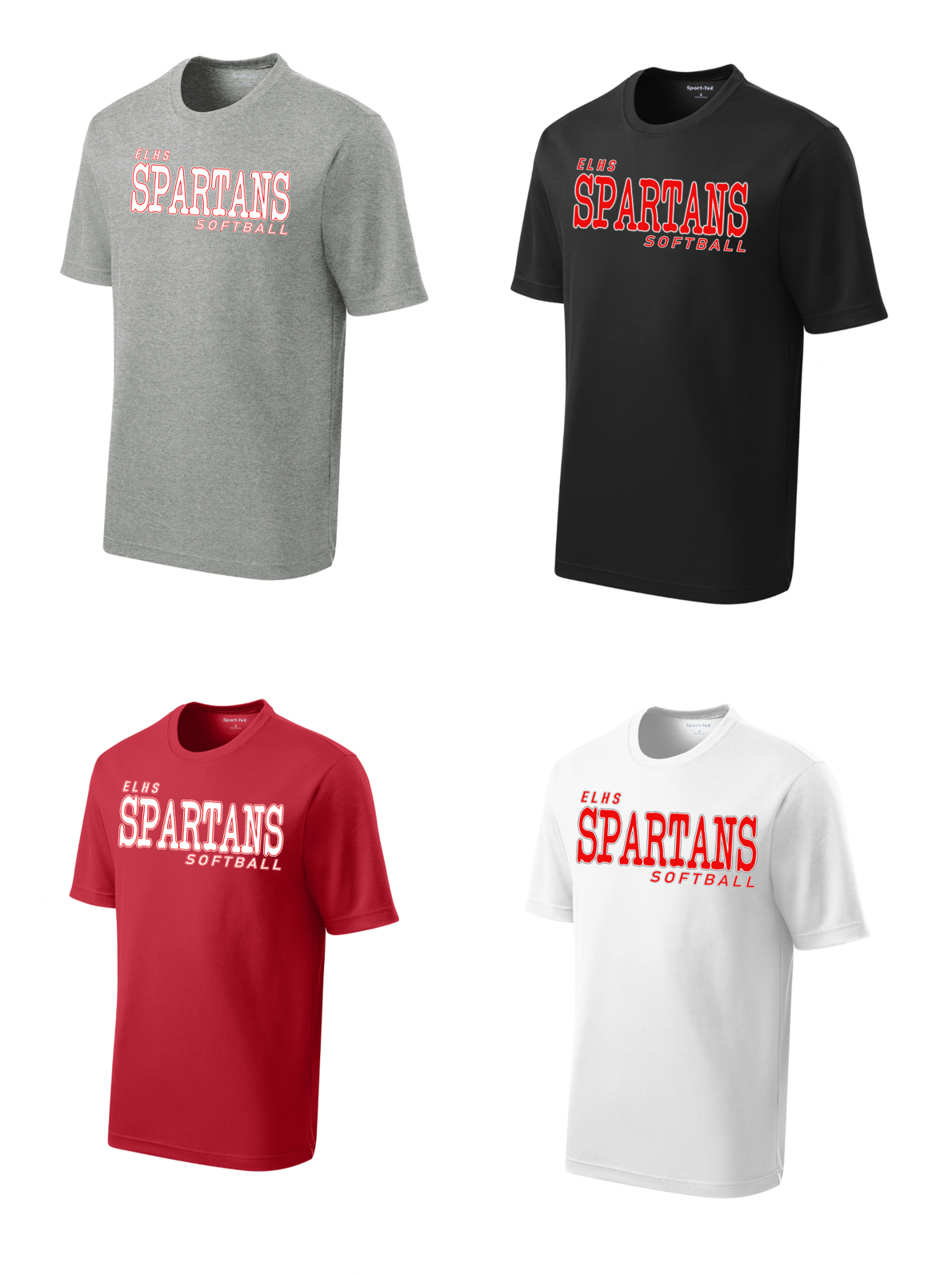 2025 Sport-Tek® PosiCharge® RacerMesh® Tee (ELHS Softball)