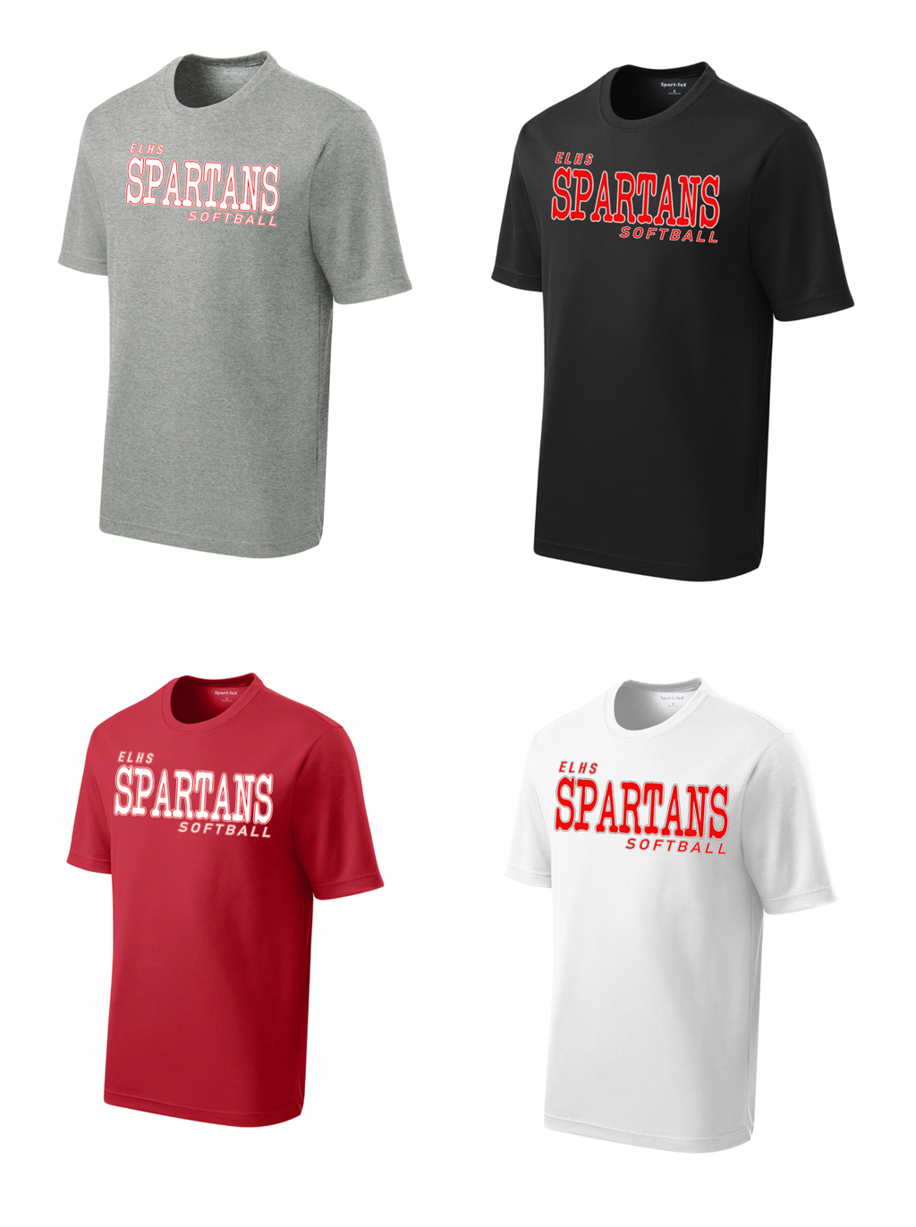 2025 Sport-Tek® PosiCharge® RacerMesh® Tee (ELHS Softball)