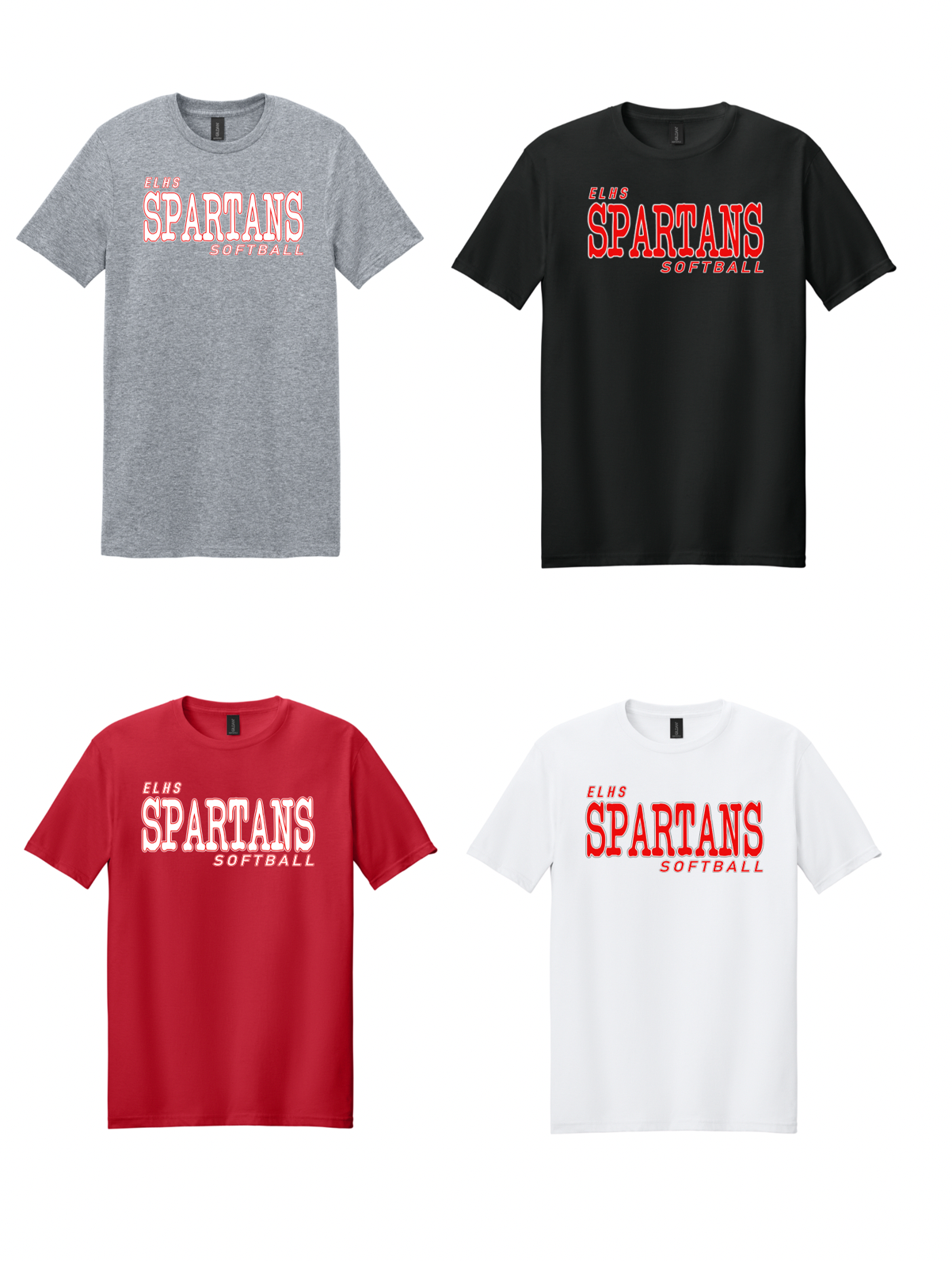 2025 Gildan Softstyle® T-Shirt (ELHS Softball)