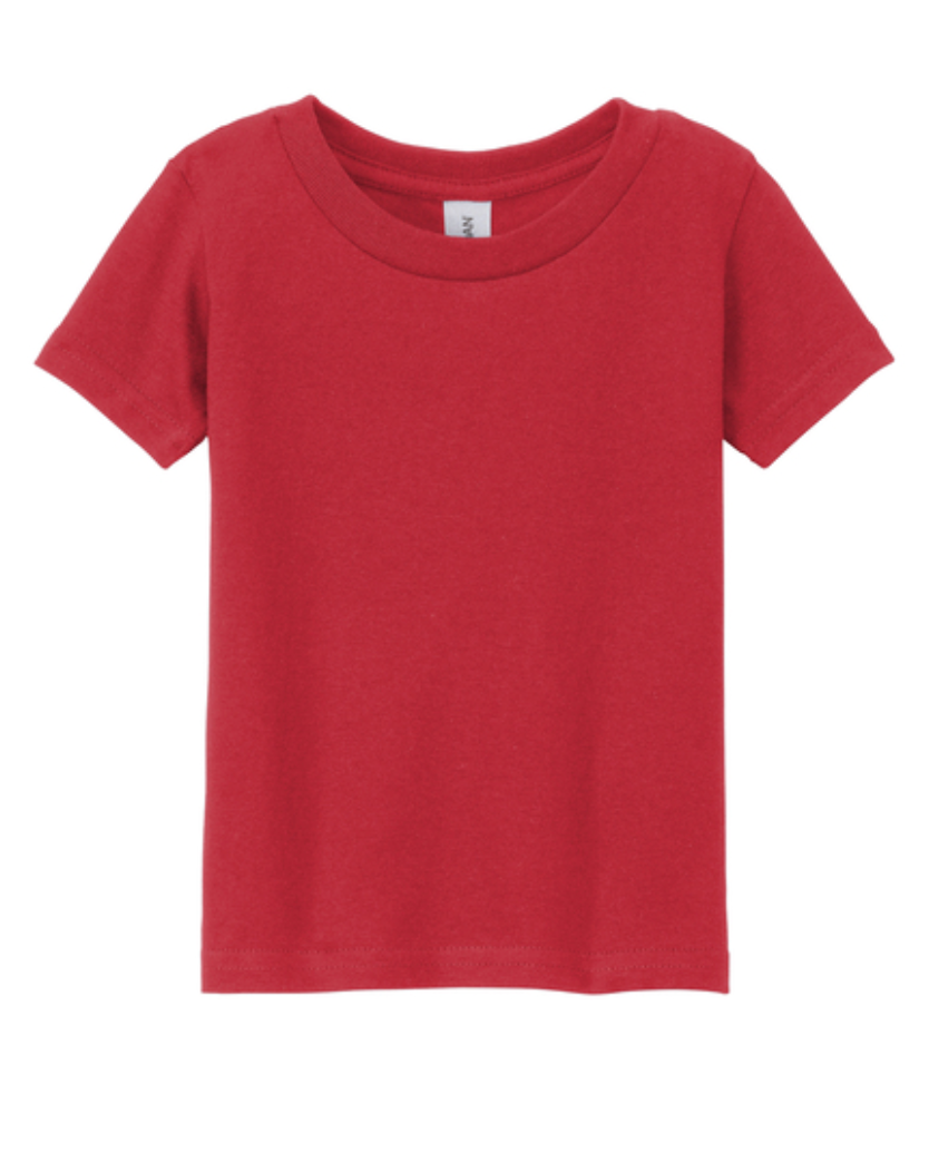 Gildan-Toddler T Shirt-White