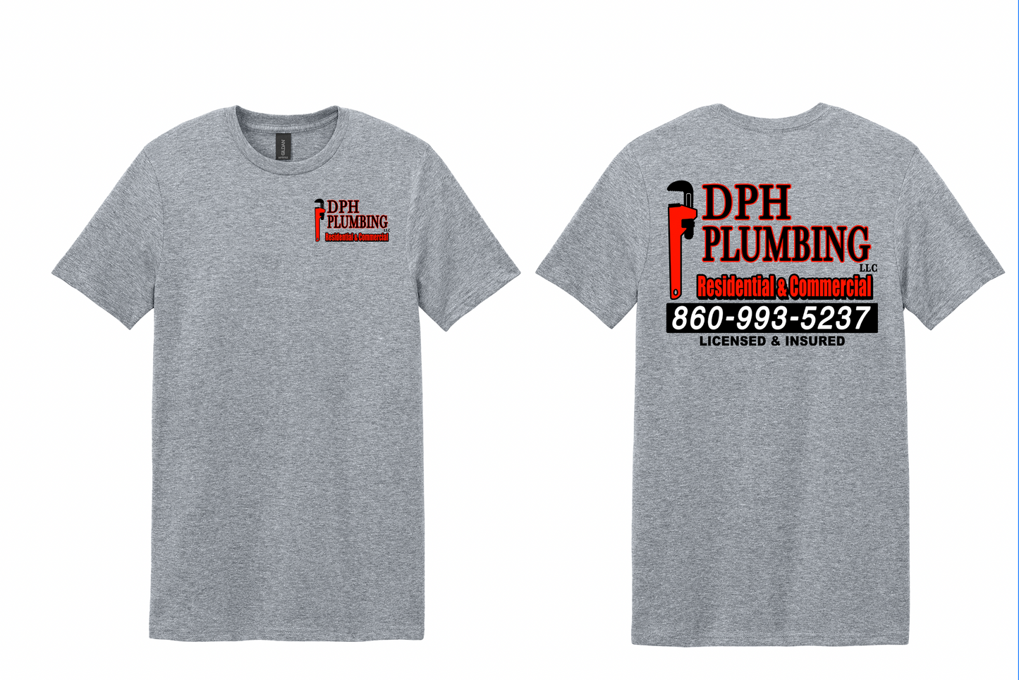 DPH Plumbing T Shirts
