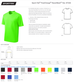 Sport-Tek RacerMesh Tee