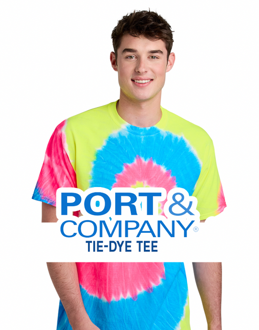 Port & Co™ Tie-Dye Tee