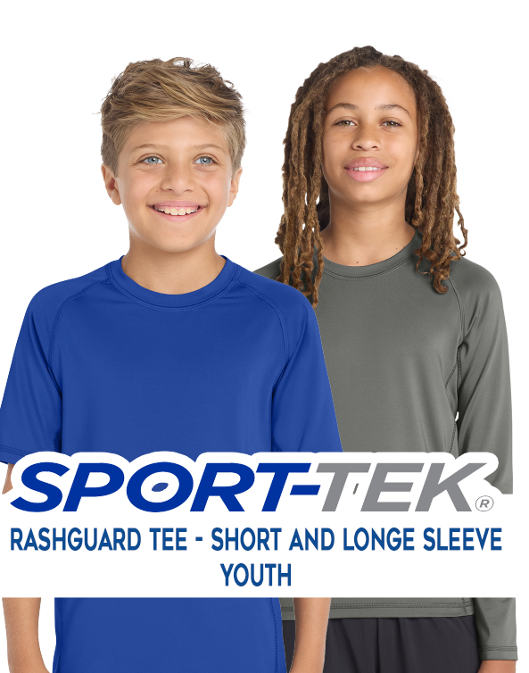Sport-Tek Rashguard Tee Youth