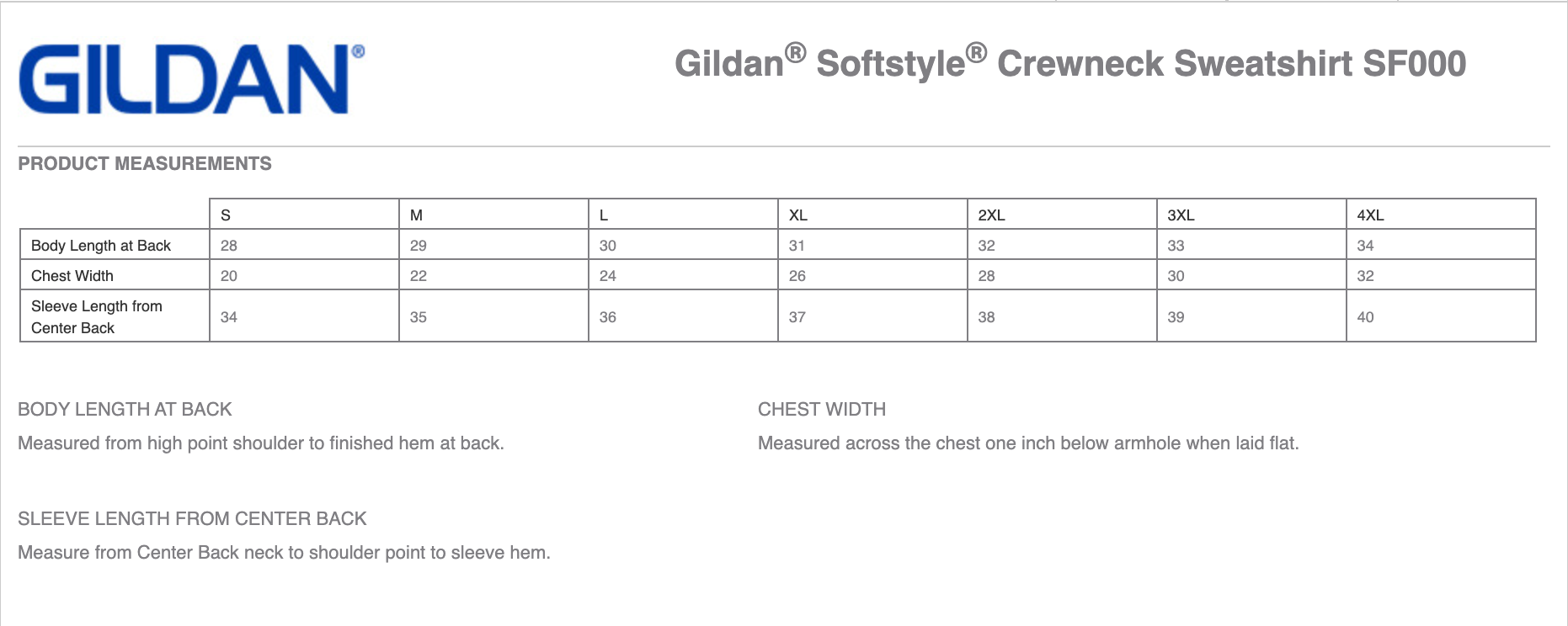 Gildan® Crewneck Sweatshirts