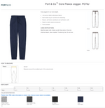 Port and Co Core Fleece Joggers
