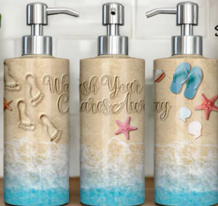 Sublimation Soap Dispenser