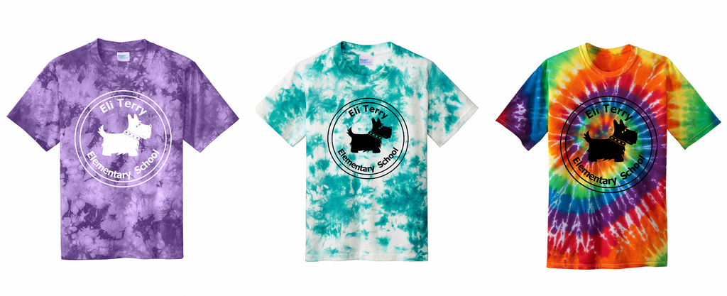 Eli Terry Tie Dye T-Shirts - Youth Sizes