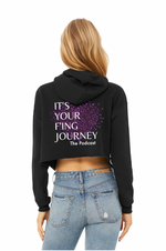 It's Your F'ing Journey Women's Cropped Hoodie