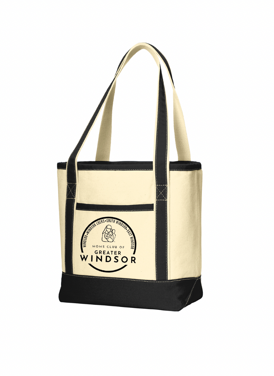 MOMS Club Two-Toned Tote Bag