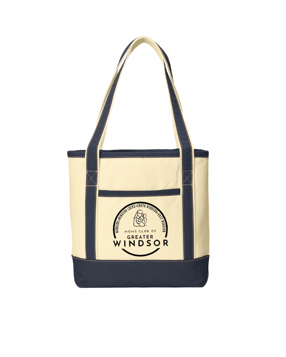 MOMS Club Two-Toned Tote Bag