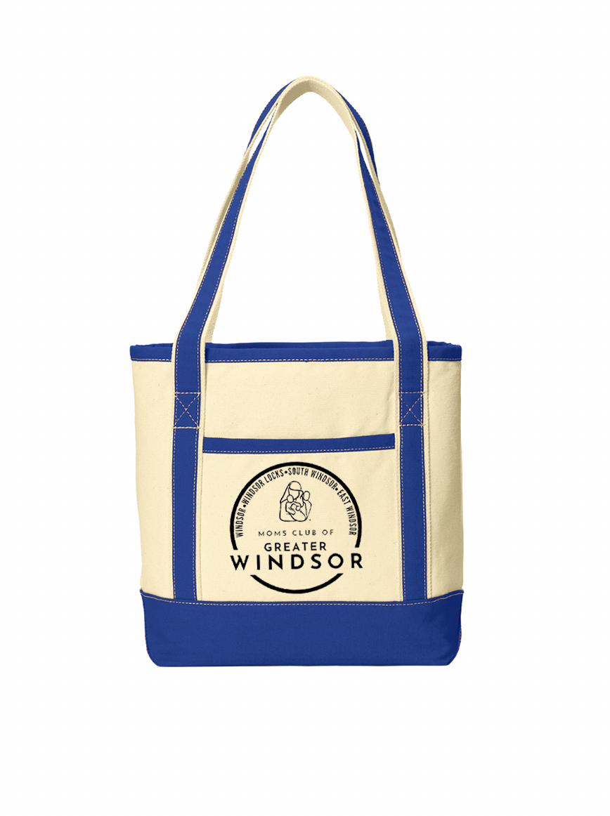 MOMS Club Two-Toned Tote Bag