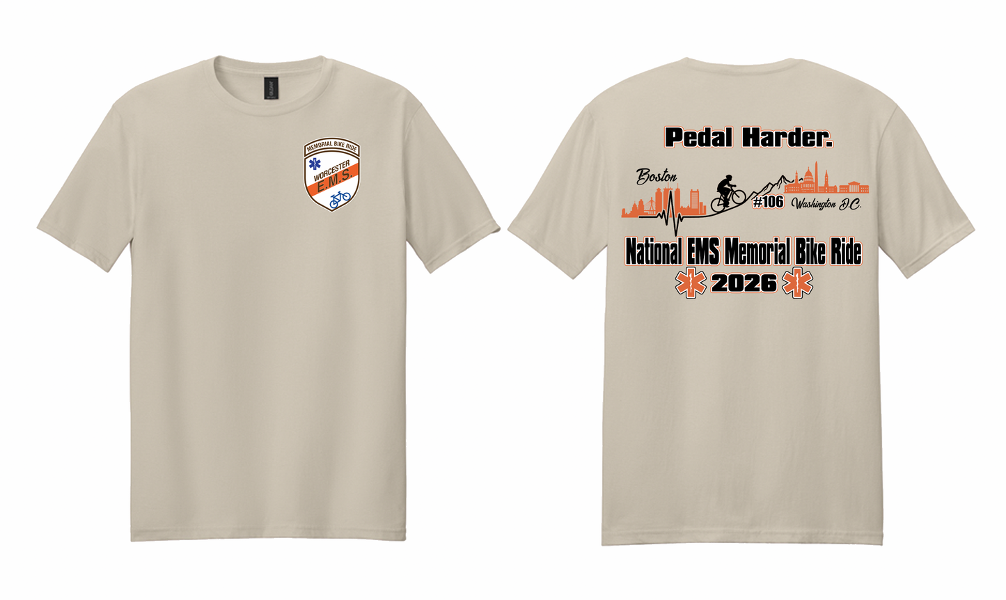 2026 National EMS Memorial Bike Ride Unisex T-shirts