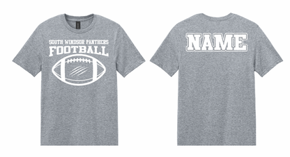 Panthers Ripped Football T Shirt