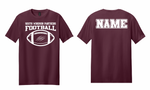 Panthers Ripped Football T Shirt