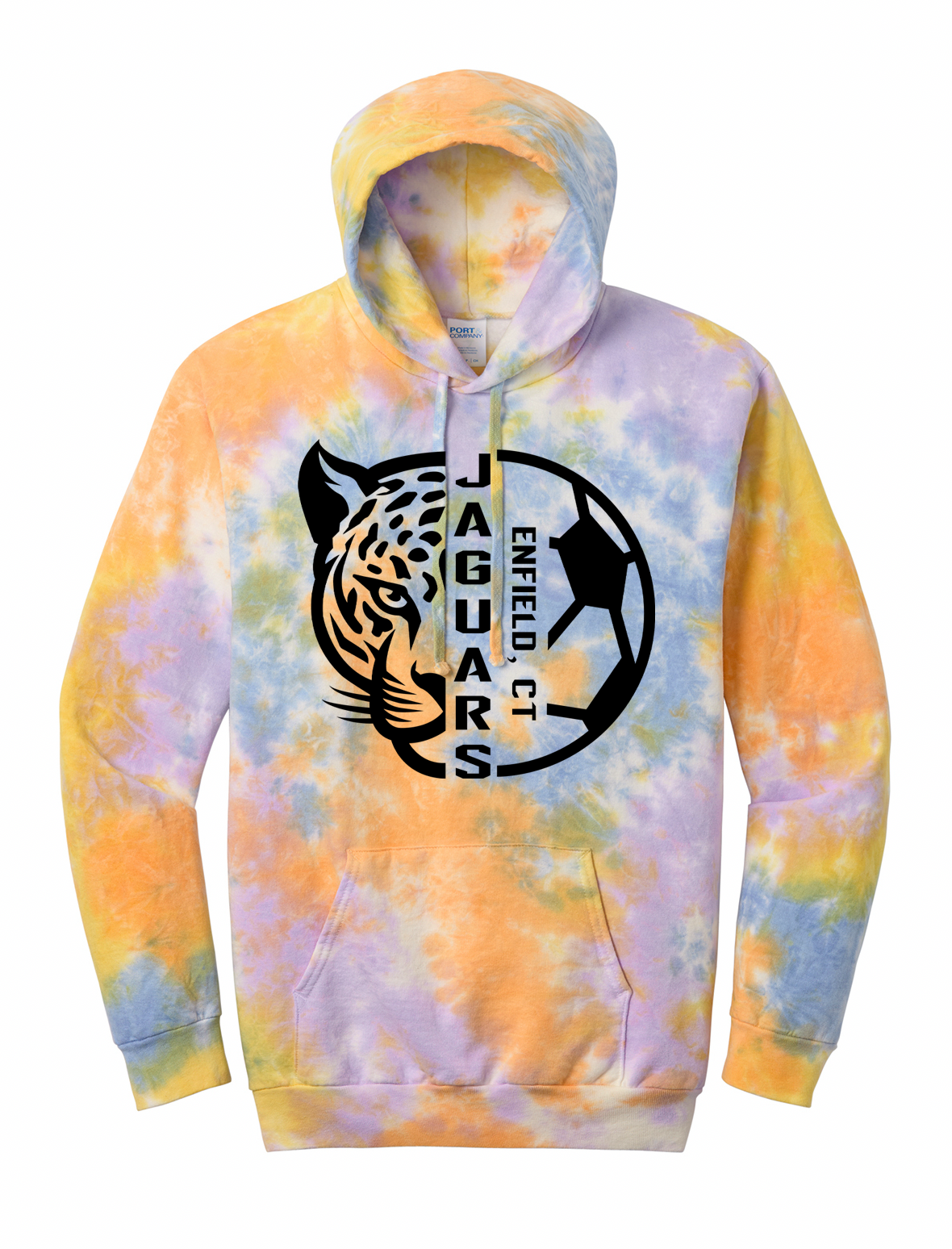 Jaguars Crystal tie dye hoodies