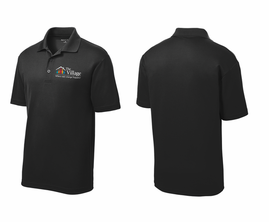 The Village Men's/Unisex Moisture-Wicking Polo
