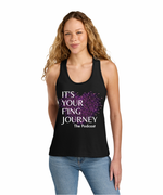 It's Your F'ing Journey Racerback Tank