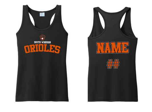 Women's Orioles Racerback Tank LPC380TT