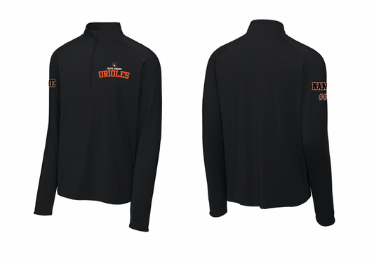 Orioles Lightweight Quarter-Zip Pullover ST850