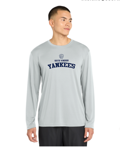 Yankees Moisture-Wicking Long-Sleeve ST350LS/YST350LS