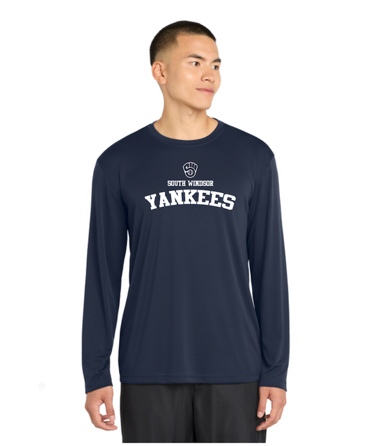 Yankees Moisture-Wicking Long-Sleeve ST350LS/YST350LS