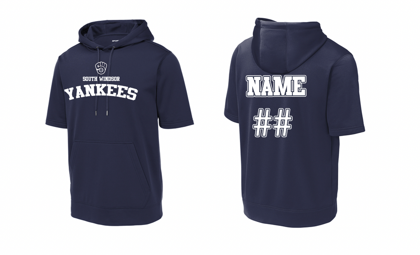 Yankees Short-Sleeve Hoodie ST251/YST251